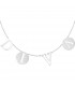 Zilverkleurige ketting met DIVA letters