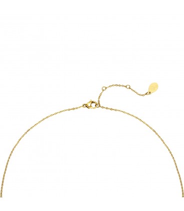 Goudkleurige ketting met een klein hartje